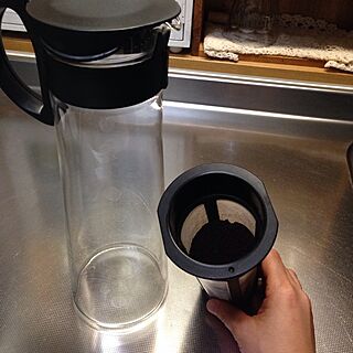 キッチン/コーヒー好き♪/水出しコーヒー/スタバ エスプレッソローストのインテリア実例 - 2014-09-04 23:17:40