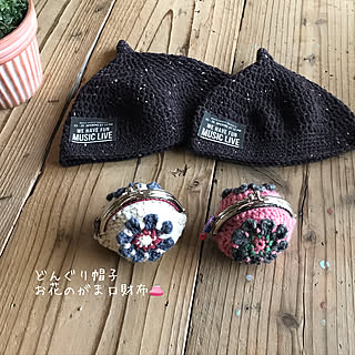 机/ハンドメイド作品/がま口財布/ig→jiso_han361/手作り...などのインテリア実例 - 2018-09-25 16:17:02