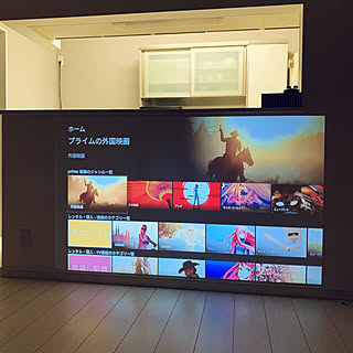 壁 天井 プロジェクタースクリーンのインテリア実例 Roomclip ルームクリップ