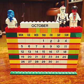 ハロウィン/カレンダー/LEGO/リビングのインテリア実例 - 2020-10-01 07:57:31