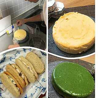 キッチン/息子の家のキッチン/パティスリーよしき⁉️/ベイクドチーズケーキ/レーズンサンドイッチ...などのインテリア実例 - 2019-03-17 08:00:23