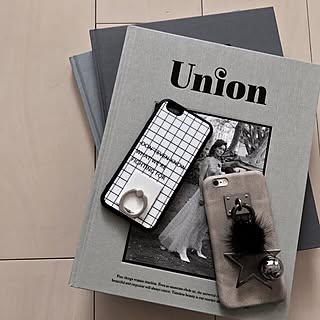 机/セリア/union magazine/白黒/白黒雑貨...などのインテリア実例 - 2017-05-19 12:16:20