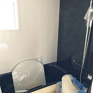 バス/トイレ/黒い浴槽/バスルーム/お風呂/建築中のインテリア実例 - 2017-05-09 11:20:49