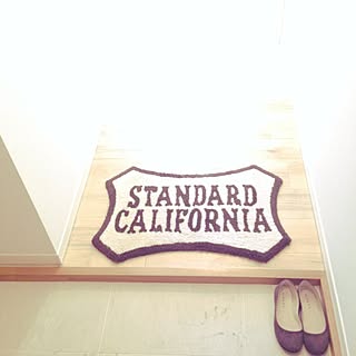 玄関/入り口/玄関/STANDARD CALIFORNIA /マット/玄関インテリア...などのインテリア実例 - 2015-11-15 23:09:58