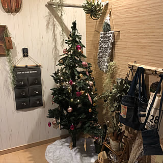 Daiso/ニトリ/クリスマスツリー180cm/クリスマス/RCの出逢いに感謝✨...などのインテリア実例 - 2019-12-15 16:46:02