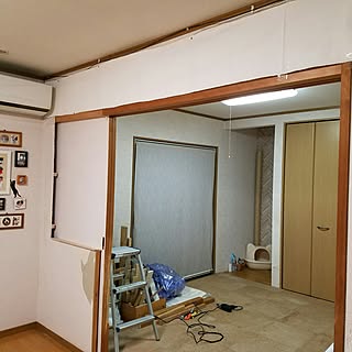 壁/天井/室内窓DIY予定/仕切り壁撤去/鴨居撤去/和室を洋室に ...などのインテリア実例 - 2017-03-11 18:51:59