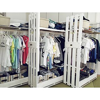 DIY 子供服収納のインテリア・手作りの実例 ｜ RoomClip（ルームクリップ）