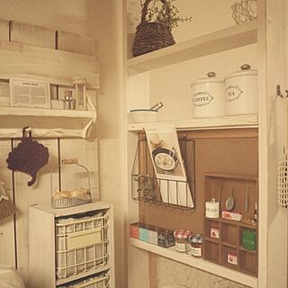DIY棚/DIY板壁/edenちゃん/rookuちゃん/leonaさん...などのインテリア実例 - 2013-10-20 11:07:40