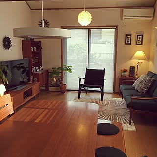 部屋全体/レクリント/北欧ヴィンテージ/北欧/チーク材の家具...などのインテリア実例 - 2017-04-29 16:44:27