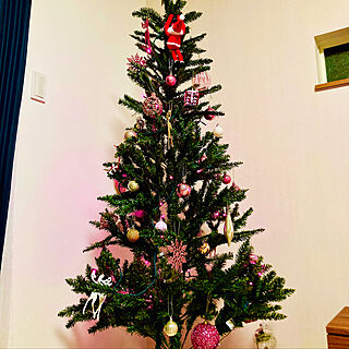 クリスマスツリー出しました/クリスマスツリー180cm/クリスマスツリー/クリスマス/ニトリ...などのインテリア実例 - 2021-11-22 13:43:31