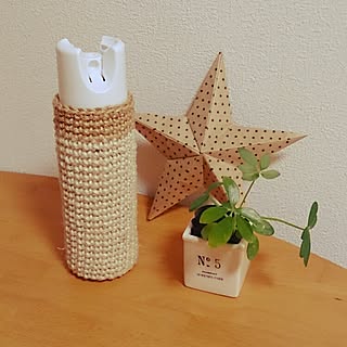 手編み/手作り/CAN DO/観葉植物/ハンドメイド...などのインテリア実例 - 2015-03-29 23:10:35