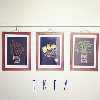 壁/天井/絵/IKEA/100均のインテリア実例 - 2014-05-12 15:31:36