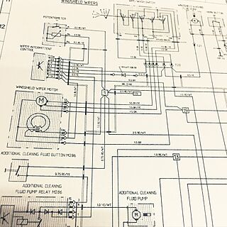 机/配線図/クルマ/仕事ですがのインテリア実例 - 2016-09-15 23:03:39