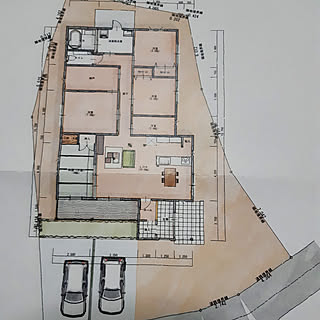 部屋全体/間取り図/平屋暮らし/注文住宅/長期優良住宅...などのインテリア実例 - 2020-11-05 22:16:10