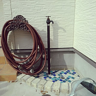 ホースの収納のアイデア おしゃれなインテリア実例 Roomclip ルームクリップ