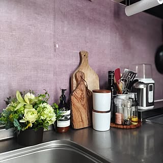 キッチン/生花/花のある暮らし/Aesop/オリーブウッド...などのインテリア実例 - 2024-01-15 10:43:55