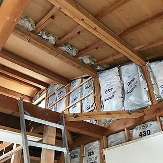 寝室の天井/解体現場/リノベーション記録/3階部屋/3階建て住宅...などのインテリア実例 - 2020-06-21 15:57:38