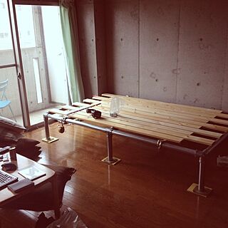 ベッド周り/DIY/手作りのインテリア実例 - 2013-04-07 10:27:11