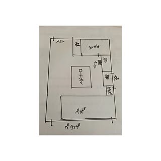 レイアウト/間取り図/デッドスペース/助けて/質問...などのインテリア実例 - 2016-06-29 17:47:20