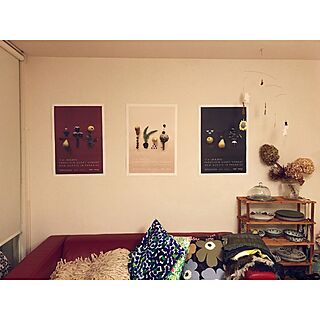 壁/天井/marimekko/ポスターを飾ろう/ARABIA/北欧...などのインテリア実例 - 2016-12-10 03:15:27