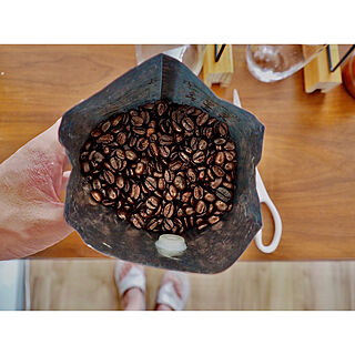 コーヒーのある暮らし/賃貸/コーヒータイム/コーヒー/コーヒー豆...などのインテリア実例 - 2020-06-16 21:21:46