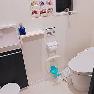 新商品買ったよ！/セリア/ステンレスフック/トイレットペーパーホルダー/トイレ...などのインテリア実例 - 2020-02-01 08:49:37