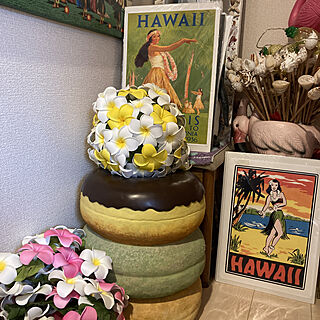 ハワイアンポスターのおすすめ商品とおしゃれな実例 ｜ RoomClip