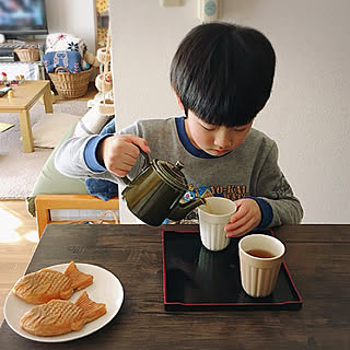 お茶の時間/暮らしの一コマ/賃貸でも楽しく♪/賃貸インテリア/長野県...などのインテリア実例 - 2018-02-18 17:24:55