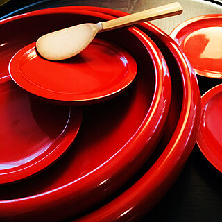 赤い色は食卓を華やかにしてくれる/鉢/取り皿/イベント参加/和モダン...などのインテリア実例 - 2020-06-30 20:09:51