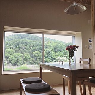 無印良品の椅子/無印良品の机/注文住宅/シンプルにすっきりと暮らす/引越したばかり...などのインテリア実例 - 2017-05-09 10:06:33