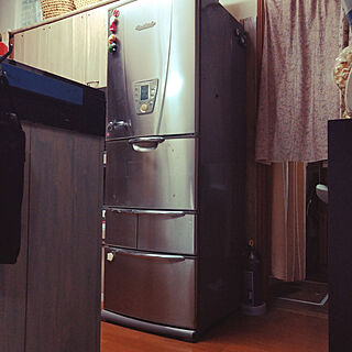 モニター応募投稿/SANYO冷蔵庫/冷蔵庫/板壁DIY/キッチンのインテリア実例 - 2021-02-11 21:30:33