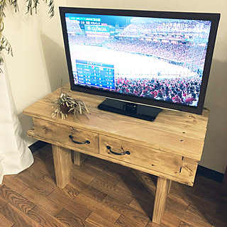 ビス留め初挑戦/テレビボードDIY/テレビボード/模様替え/RCの皆さまに感謝♡...などのインテリア実例 - 2018-11-03 18:33:34