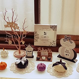 部屋全体/ハロウィン/100円ショップ/シンプルハロウィンのインテリア実例 - 2023-09-08 17:15:47