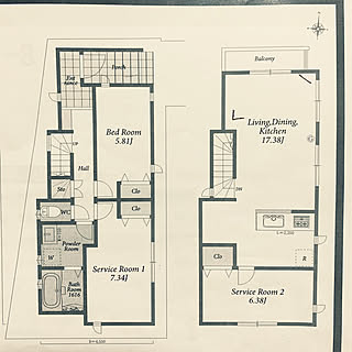 図面/建設中のインテリア実例 - 2020-10-13 07:12:46