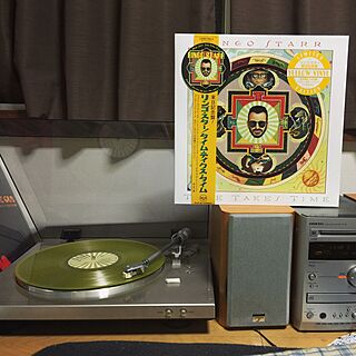 ベッド周り/Yellow Vinyl/Ringo Starr/the beatles/レコード...などのインテリア実例 - 2016-11-11 19:11:53