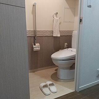 バス/トイレ/トイレのインテリア/シンプル/エコカラットDIY/壁紙DIY...などのインテリア実例 - 2024-03-15 07:11:09