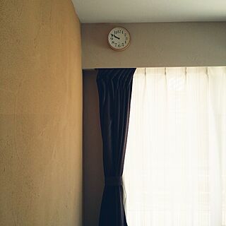 ベッド周り/珪藻土/RIKI Clock/シンプルインテリア/寝具変えたいのインテリア実例 - 2014-09-14 09:41:39