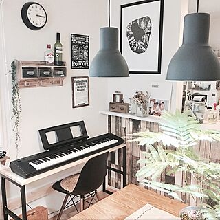 壁/天井/IKEA/DIY初心者/ピアノ台/ピアノ...などのインテリア実例 - 2017-06-25 08:55:38