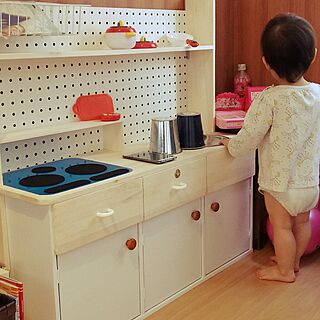 キッチン/ハンドメイド/DIY/子供用キッチン/子供用のインテリア実例 - 2017-06-23 07:59:05
