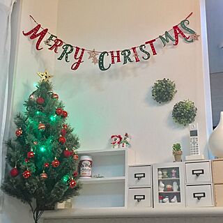 リビング/クリスマス/100均/ダイソー/IKEA...などのインテリア実例 - 2016-12-14 18:37:55