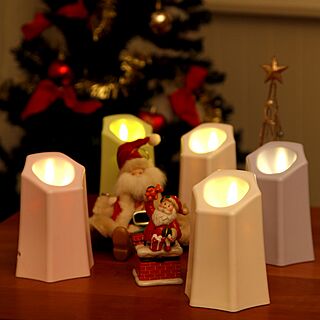 LEDキャンドル/ライト照明/クリスマスのインテリア実例 - 2016-12-10 11:10:57