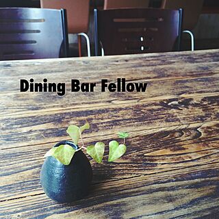 机/Dining Bar Fellow/アイビー/NO GREEN NO LIFE/自分で作った花器のインテリア実例 - 2014-11-09 09:42:14