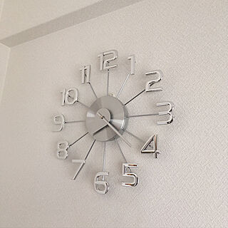 壁掛け時計 北欧のおしゃれなインテリア 部屋 家具の実例 Roomclip ルームクリップ