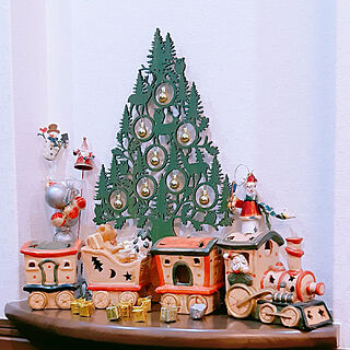クリスマス/雑貨/アンティーク/もりだくさん/季節の飾り...などのインテリア実例 - 2020-11-06 00:16:16