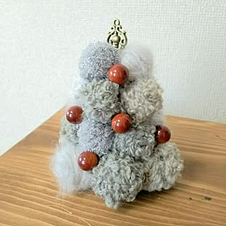 棚/クリスマス/RC編み物部/ハンドメイド/賃貸でも楽しく♪...などのインテリア実例 - 2016-11-04 16:52:40