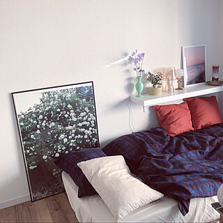 DIY/観葉植物/IKEA/一人暮らし/ベッド周り...などのインテリア実例 - 2022-03-13 21:37:20