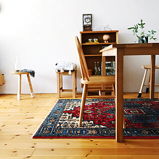 パイン材の床/IKEA/momo natural/無印良品/ダイニングテーブル...などのインテリア実例 - 2018-06-16 01:50:29