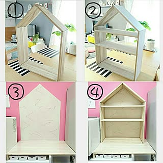 棚/DIY/手作り/収納/隙間収納...などのインテリア実例 - 2017-05-26 06:49:02