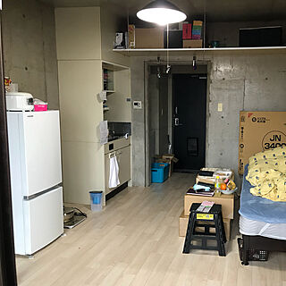 部屋全体/3日目/1R/一人暮らし/男前...などのインテリア実例 - 2018-03-23 13:53:03