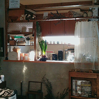 キッチン/北海道/携帯カメラで撮影/ディアウォール DIY/キッチンカウンターのインテリア実例 - 2019-02-27 07:30:16